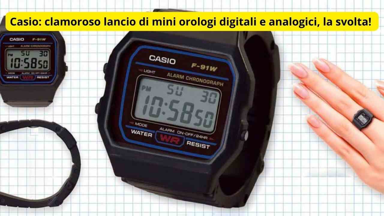 orologi casio