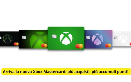 Arriva la nuova Xbox Mastercard,