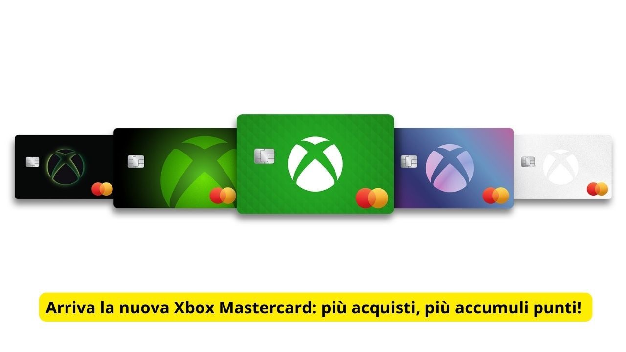 Arriva la nuova Xbox Mastercard,