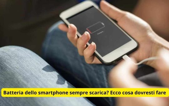 Batteria dello smartphone