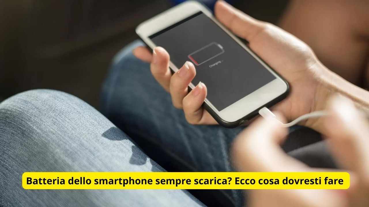 Batteria dello smartphone