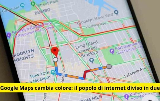 google cambia colore