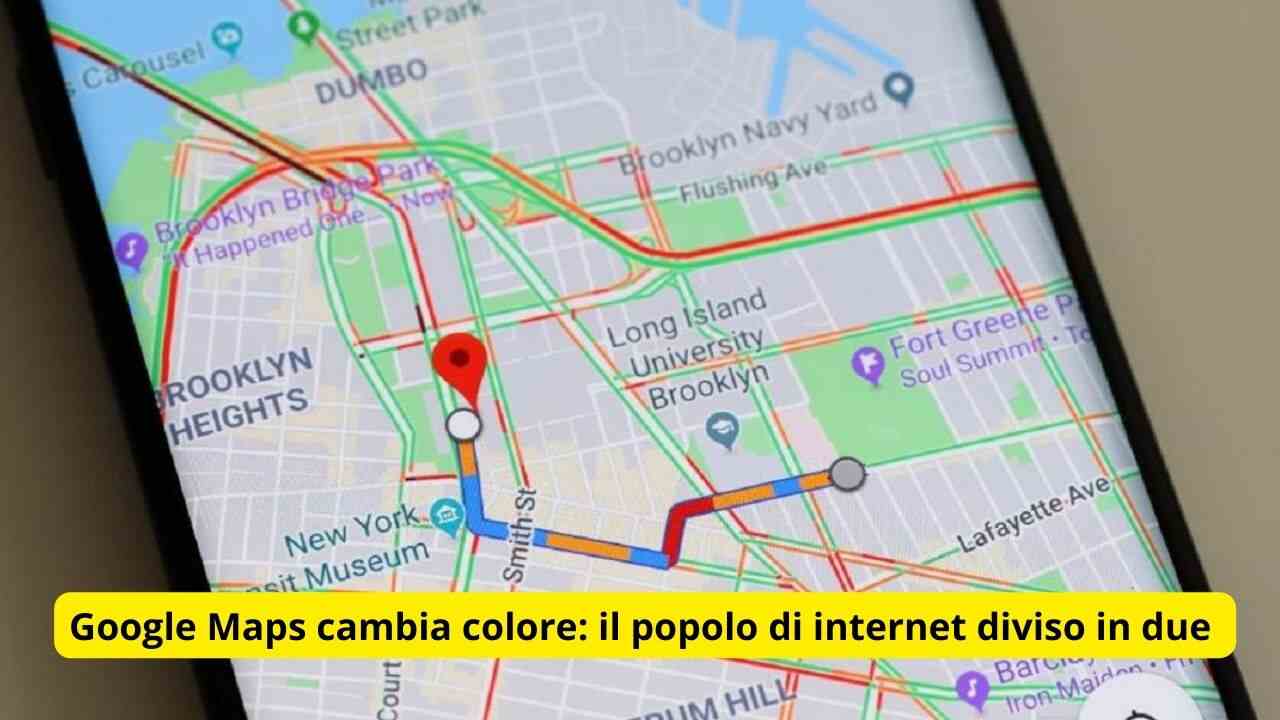 google cambia colore