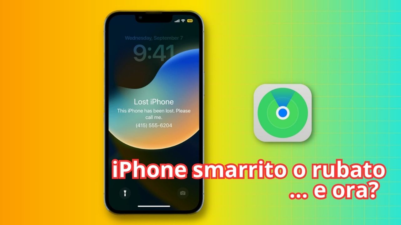 iPhone smarrito