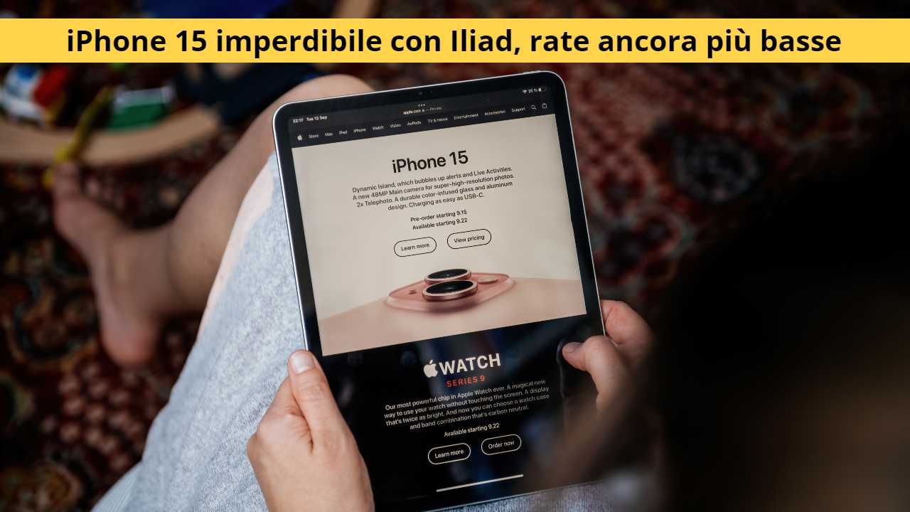 iliad iphone