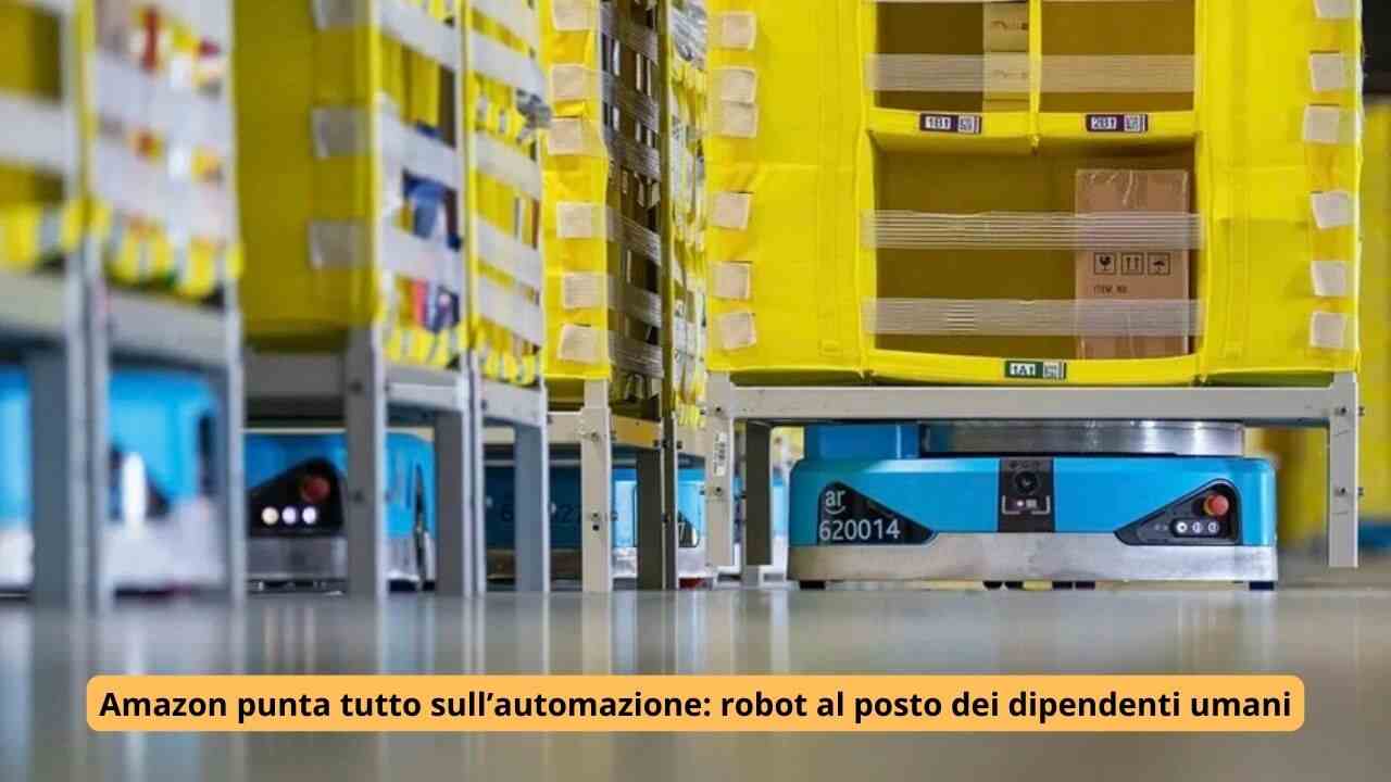 Amazon punta tutto sull’automazione