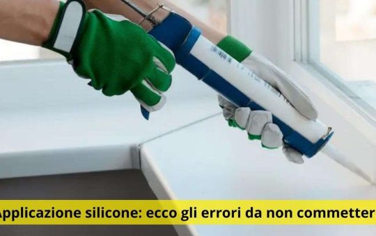 Applicazione silicone