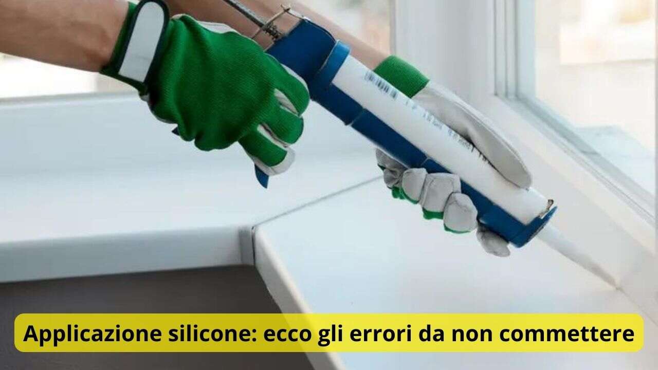 Applicazione silicone