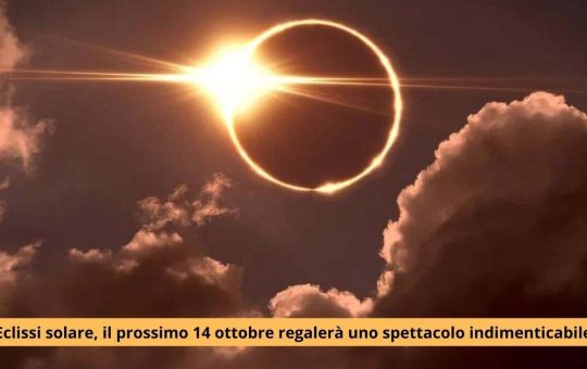 Eclissi solare, il prossimo 14 ottobre