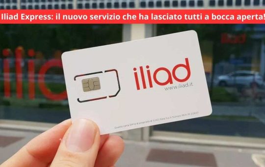 Iliad Express il nuovo servizio del gestore