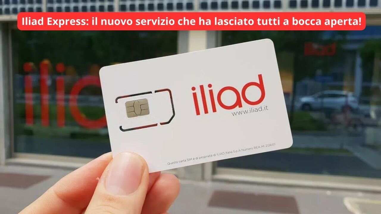 Iliad Express il nuovo servizio del gestore