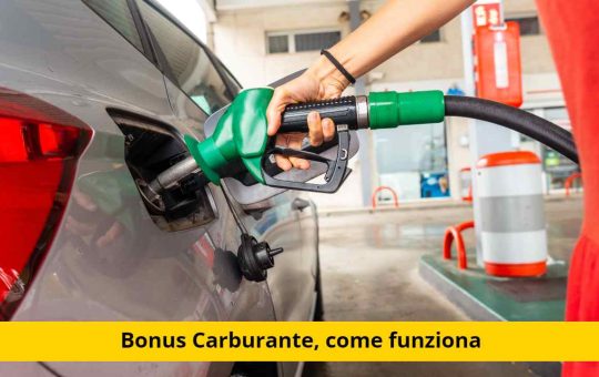 bonus carburante