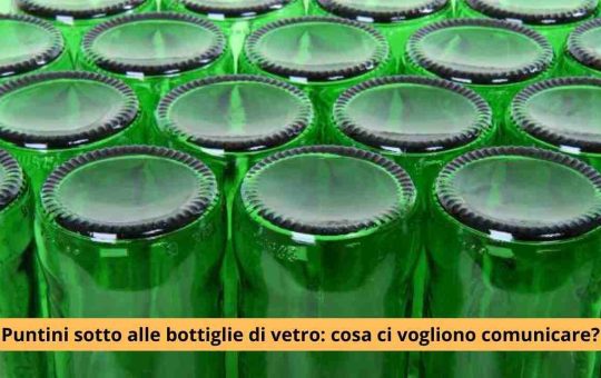 bottiglie di vetro
