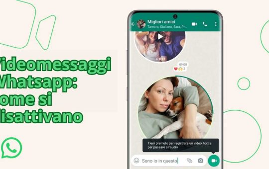 come si disattivano i videomessaggi
