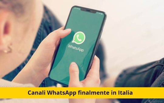 whatsapp canali