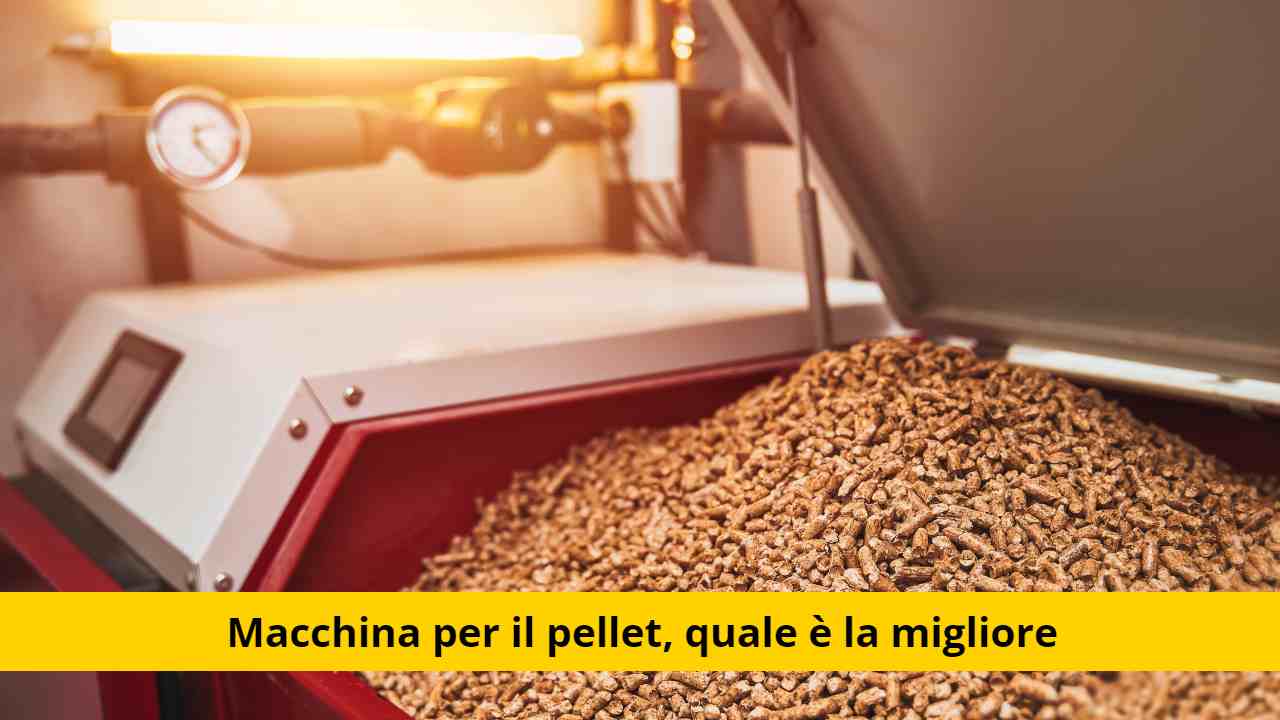 macchina per il pellet