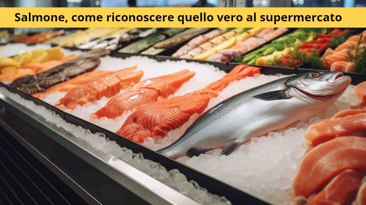 salmone supermercato