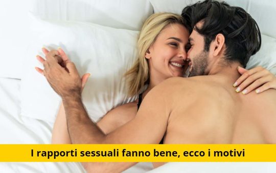 fare sesso fa bene