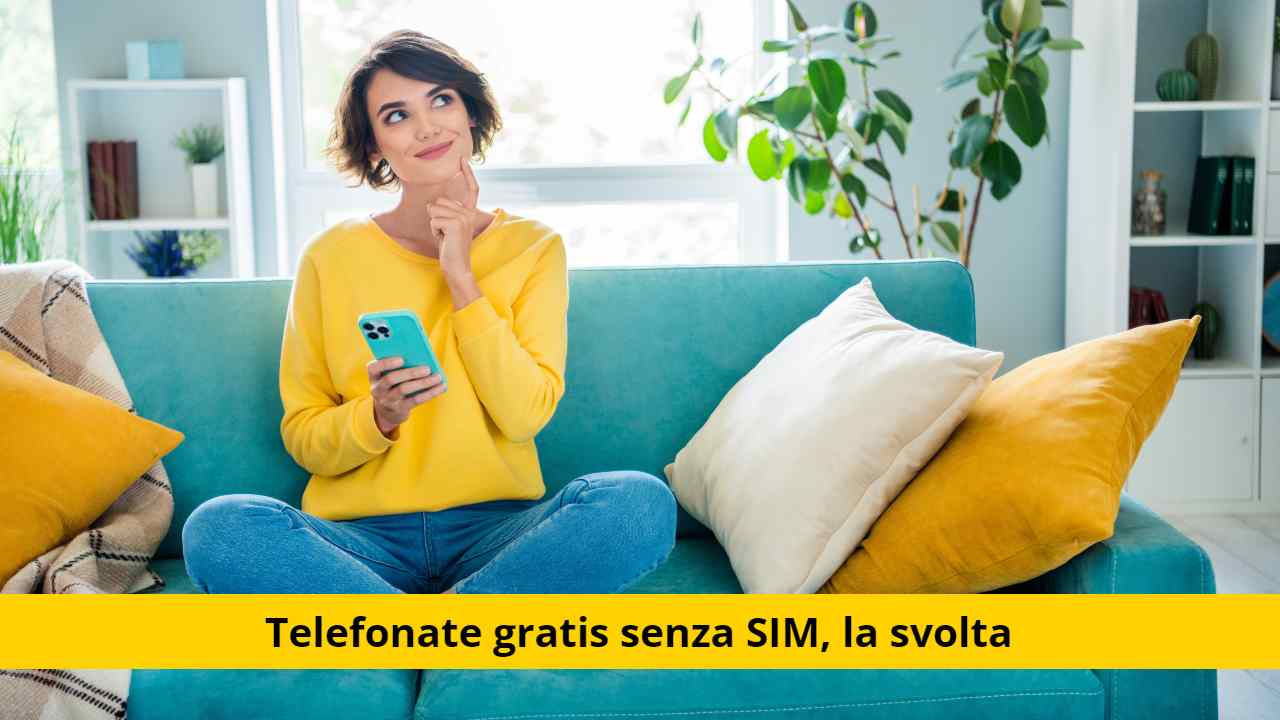 telefonare senza sim