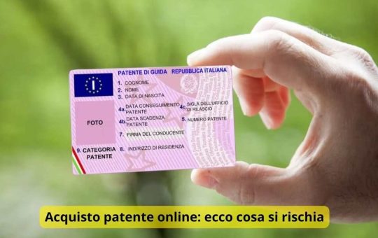 Acquisto patente online