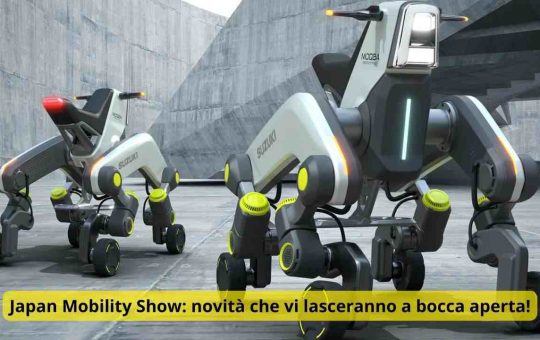 Japan Mobility Show novità