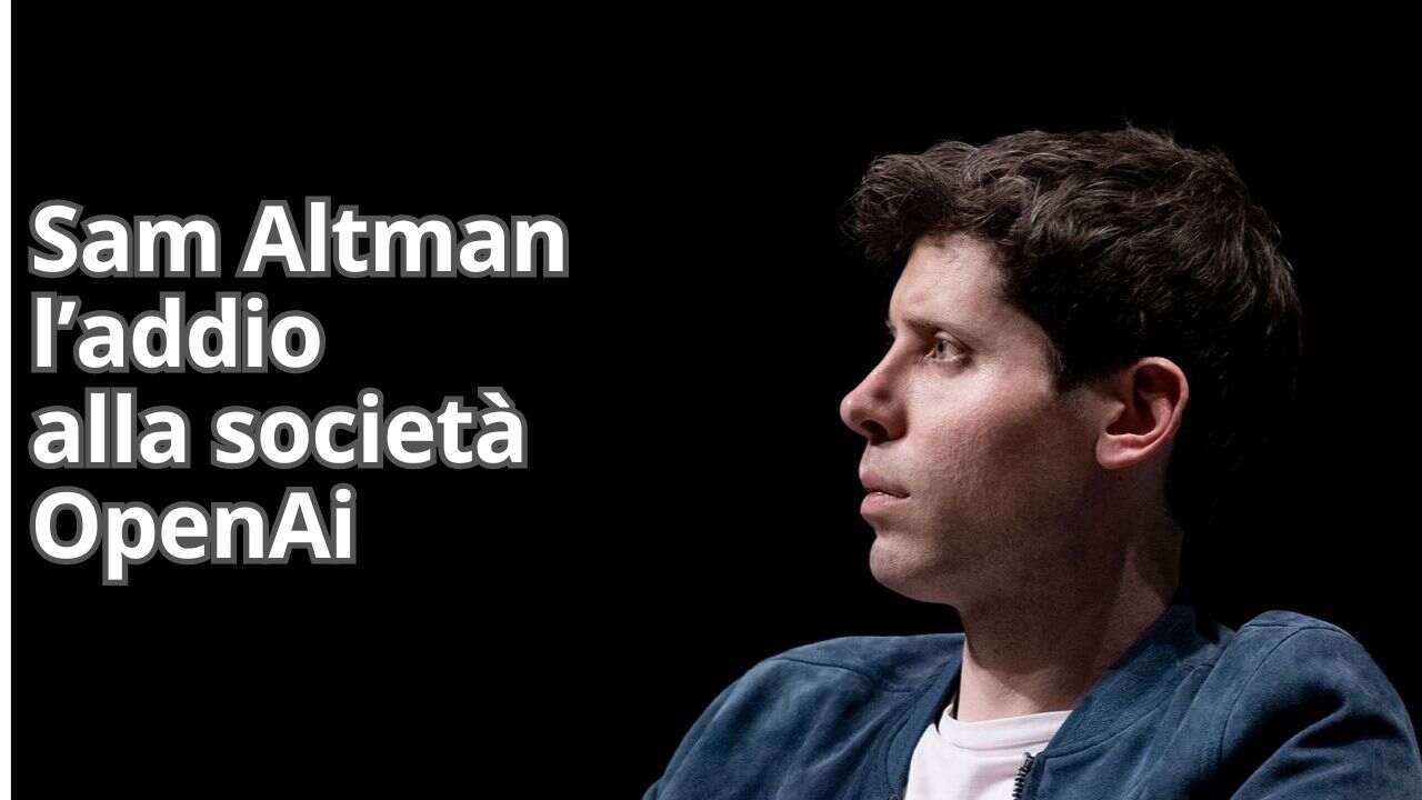 Sam Altman addio a OpenAi