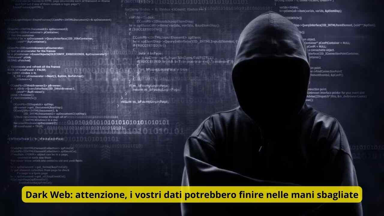 dark web dati violati