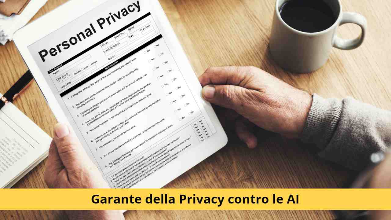 garente privacy