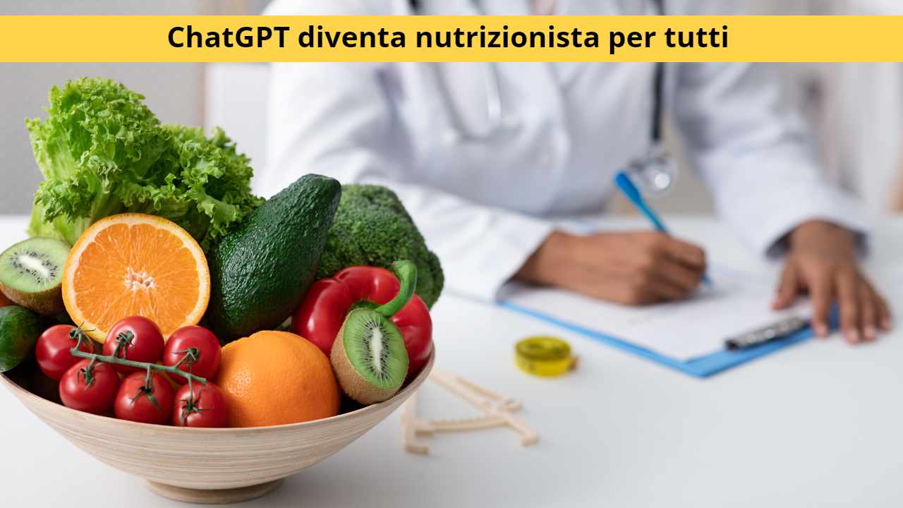 Chat GPT ora diventa il tuo nutrizionista personale: la trovata geniale stafacendo impazzire la Rete. Attenzione c