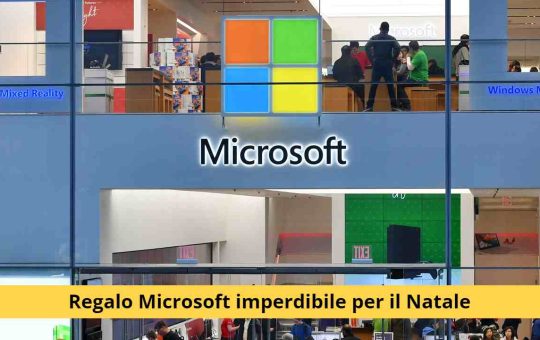 regalo natalizio microsoft