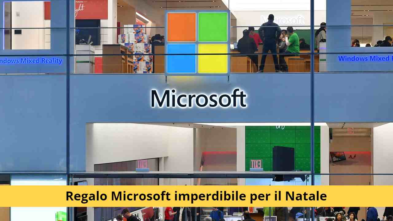 regalo natalizio microsoft