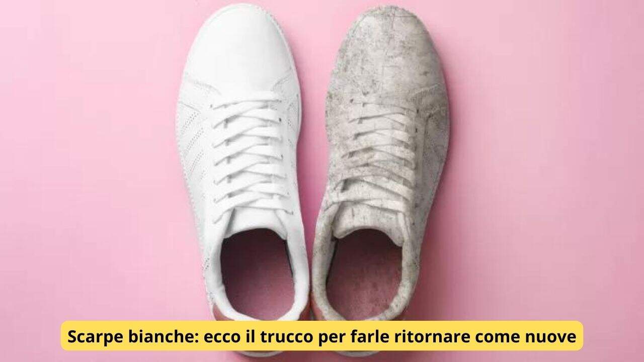 scarpe bianche