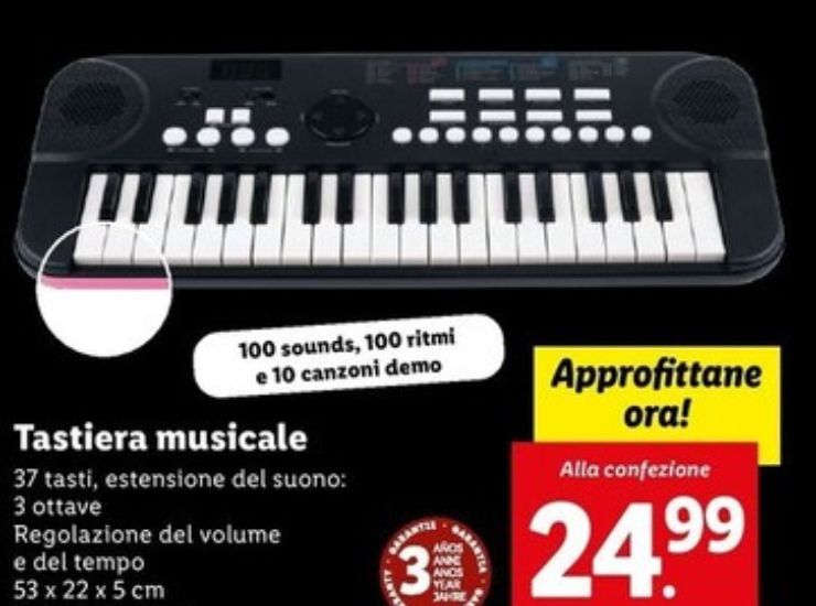 tastiera musicale