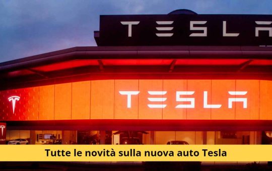 tesla nuova auto