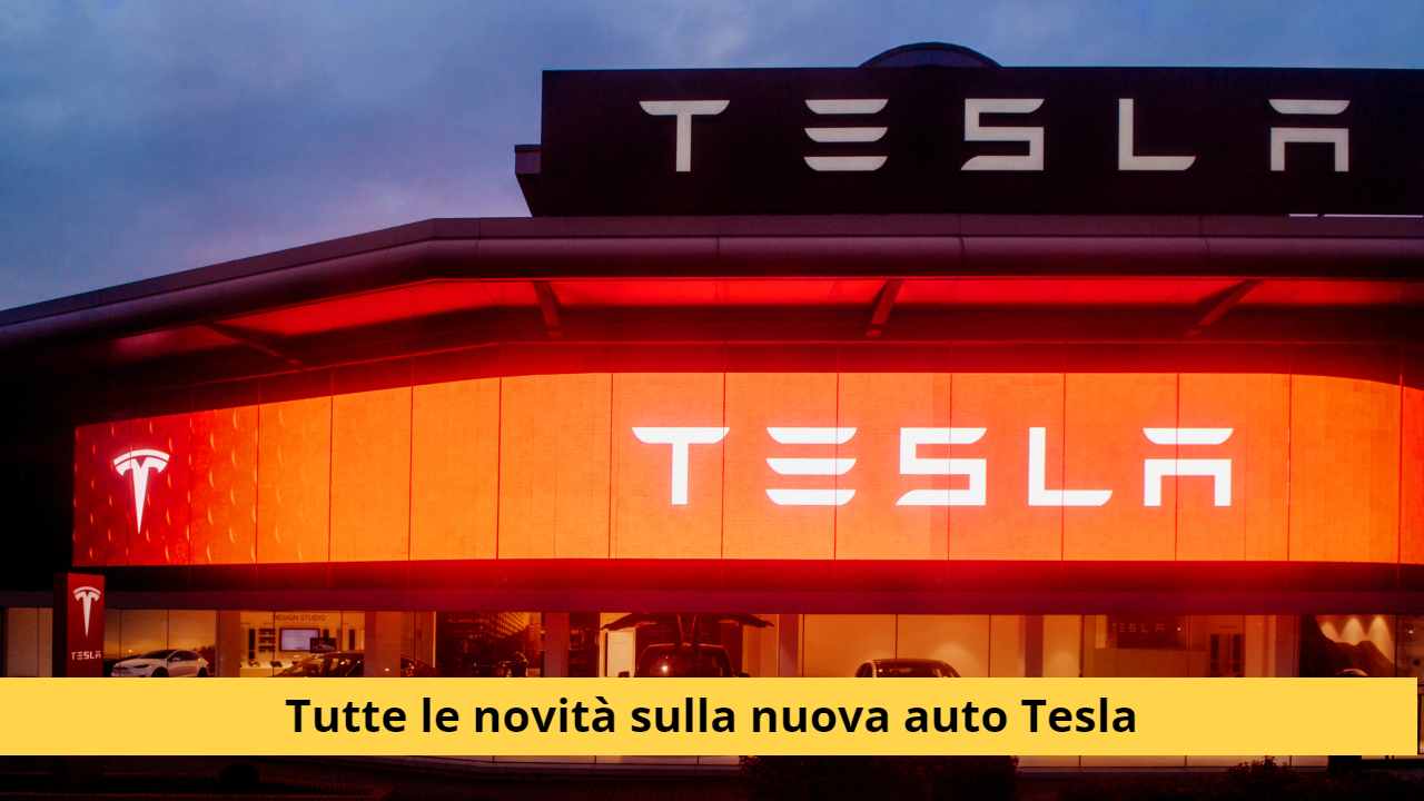 tesla nuova auto