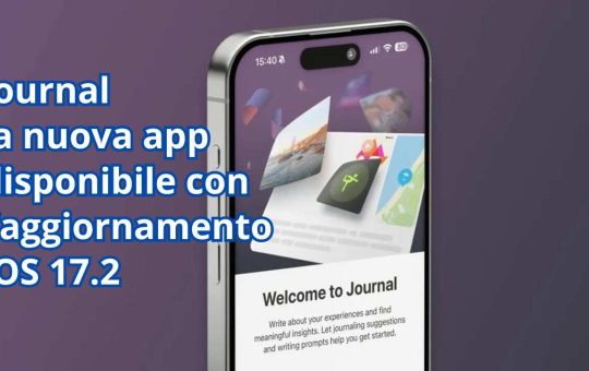 Journal la nuova app disponibile