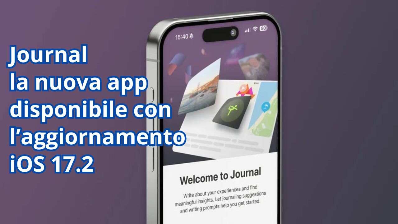 Journal la nuova app disponibile