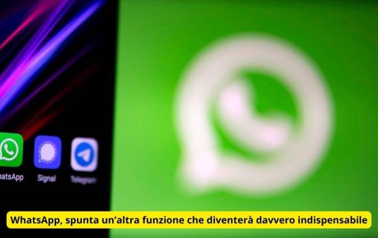 WhatsApp, spunta un’altra funzione