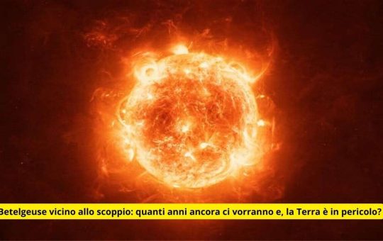 Betelgeuse vicino allo scoppio