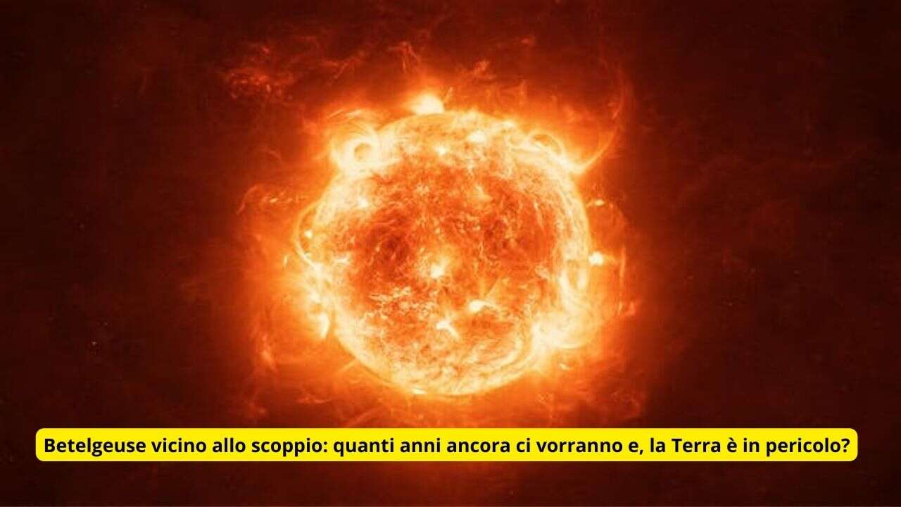 Betelgeuse vicino allo scoppio