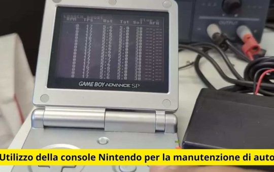 Utilizzo della console Nintendo