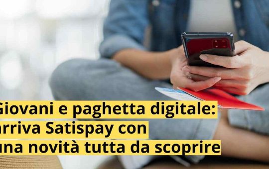 Giovani e paghetta digitale