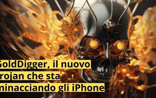 GoldDigger, il nuovo trojan