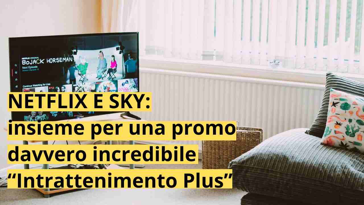 NETFLIX E SKY insieme 