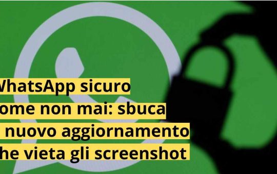 nuovo aggiornamento whatsapp