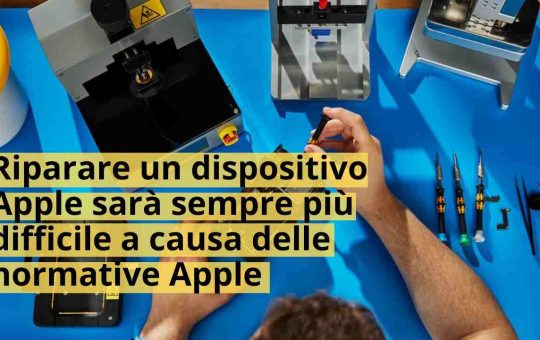 riparazione dispositivo apple