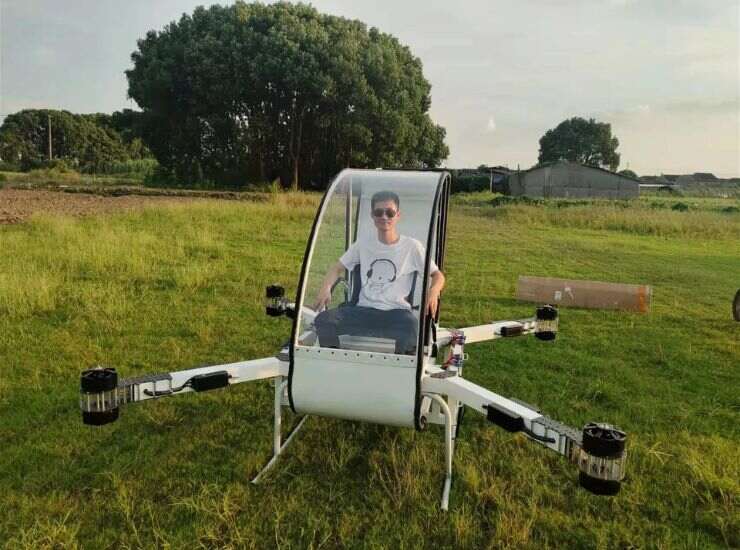 drone trasporto umani - Alibaba - ipaddisti